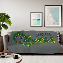 Load image into Gallery viewer, Carolina Clover Sherpa Blanket