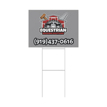 Load image into Gallery viewer, Plastic Yard Sign Customizable