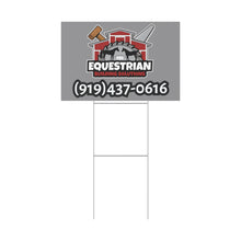 Load image into Gallery viewer, Plastic Yard Sign Customizable