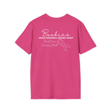 Load image into Gallery viewer, STBBQ Breast Cancer Unisex Softstyle T-Shirt Customizable