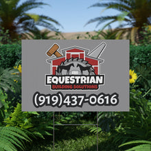 Load image into Gallery viewer, Plastic Yard Sign Customizable