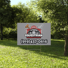 Load image into Gallery viewer, Plastic Yard Sign Customizable