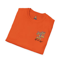 Load image into Gallery viewer, Customizable Smokey Tire BBQ October Unisex Softstyle T-Shirt