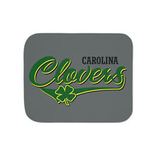 Load image into Gallery viewer, Carolina Clover Sherpa Blanket