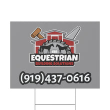 Load image into Gallery viewer, Plastic Yard Sign Customizable