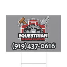 Load image into Gallery viewer, Plastic Yard Sign Customizable