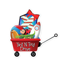 Load image into Gallery viewer, Tint 'N Toy Drive Bubble-free stickers
