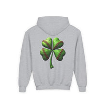Load image into Gallery viewer, Youth CAROLINA CLOVERS Heavy Blend Hooded Sweatshirt
