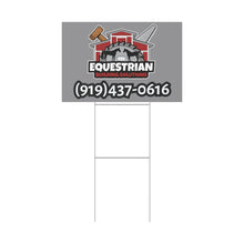 Load image into Gallery viewer, Plastic Yard Sign Customizable
