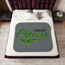 Load image into Gallery viewer, Carolina Clover Sherpa Blanket
