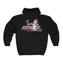 Load image into Gallery viewer, Stroked Out Unisex Heavy Blend™ Full Zip Hooded Sweatshirt Customizable
