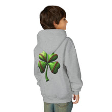 Load image into Gallery viewer, Youth CAROLINA CLOVERS Heavy Blend Hooded Sweatshirt
