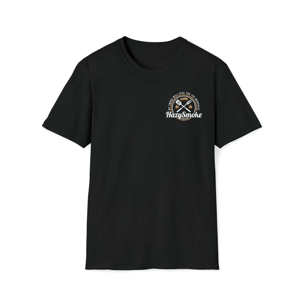 Hazy Smoke Unisex Softstyle T-Shirt Customizable